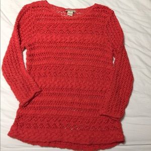 Lucky Brand Coral Sweater